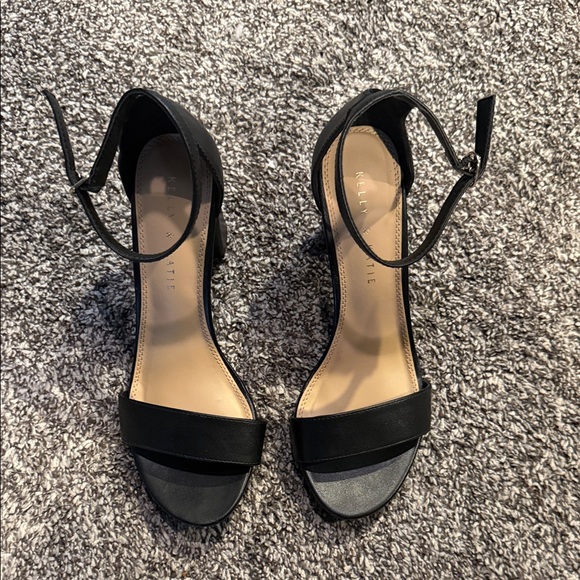 Kelly & Katie Hailee Black Women's Sandals - Size 8 - Picture 2 of 7